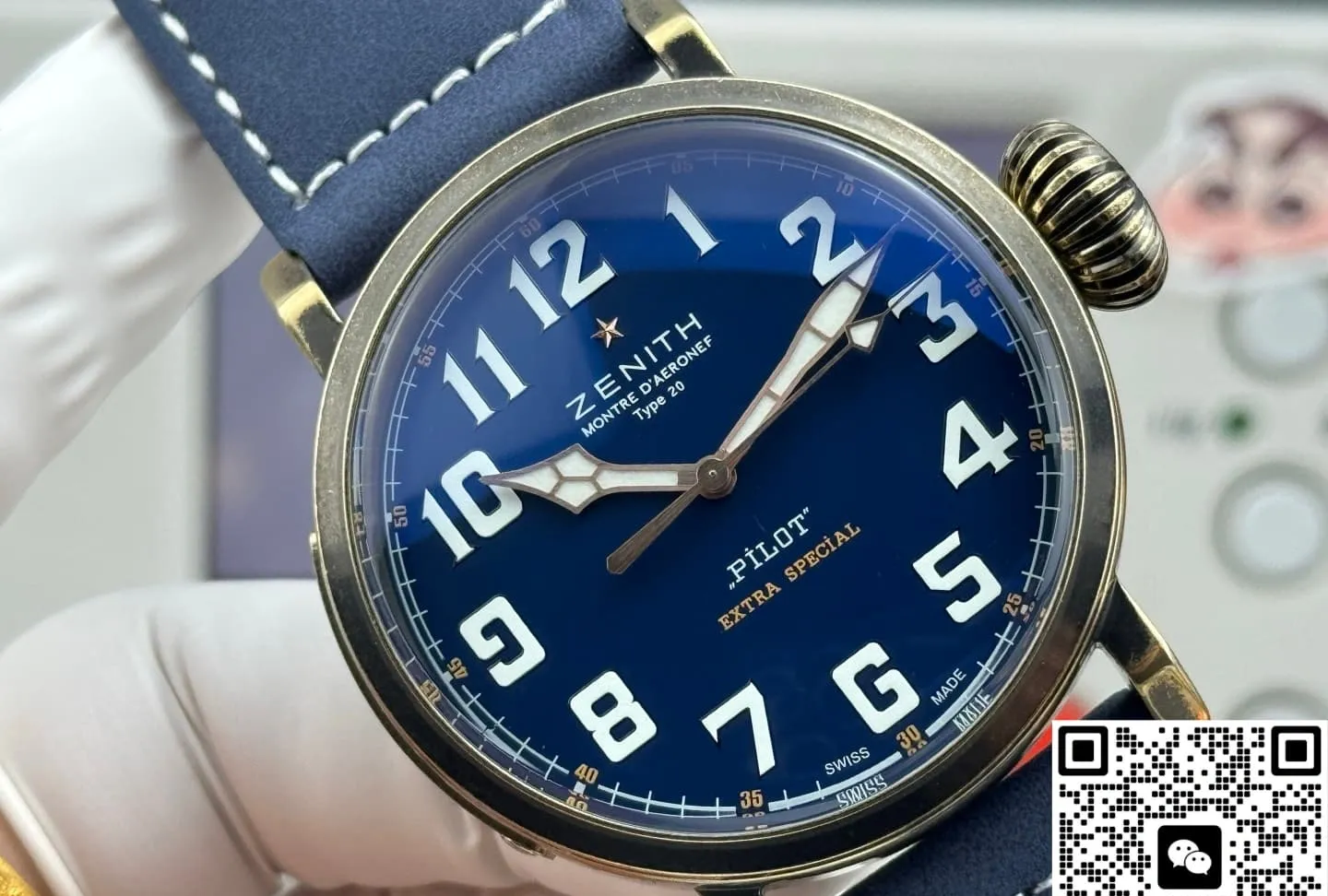 V+ Factory Zenith Pilot 29.2430.679-57.C808 1:1 Best Edition Replica Watch